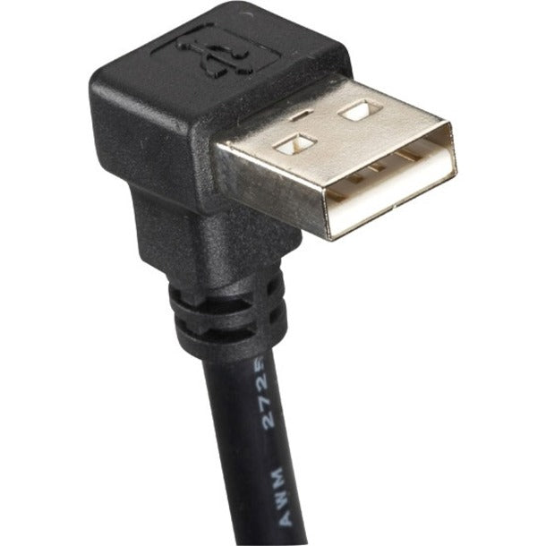 Black Box USB 2.0 Cable - Type A Male (Right Angle) to Type A Female,