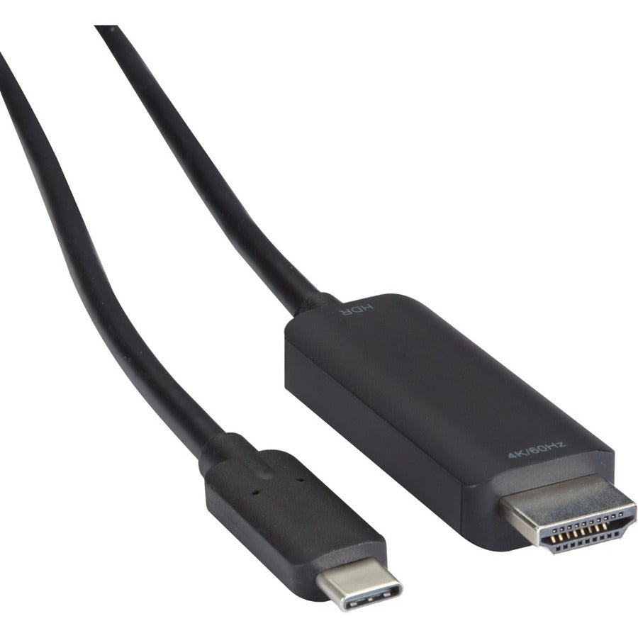 Black Box USB-C to HDMI Active Adapter Cable, 4K60, HDR, 10ft VA-USBC31-HDR4K-010