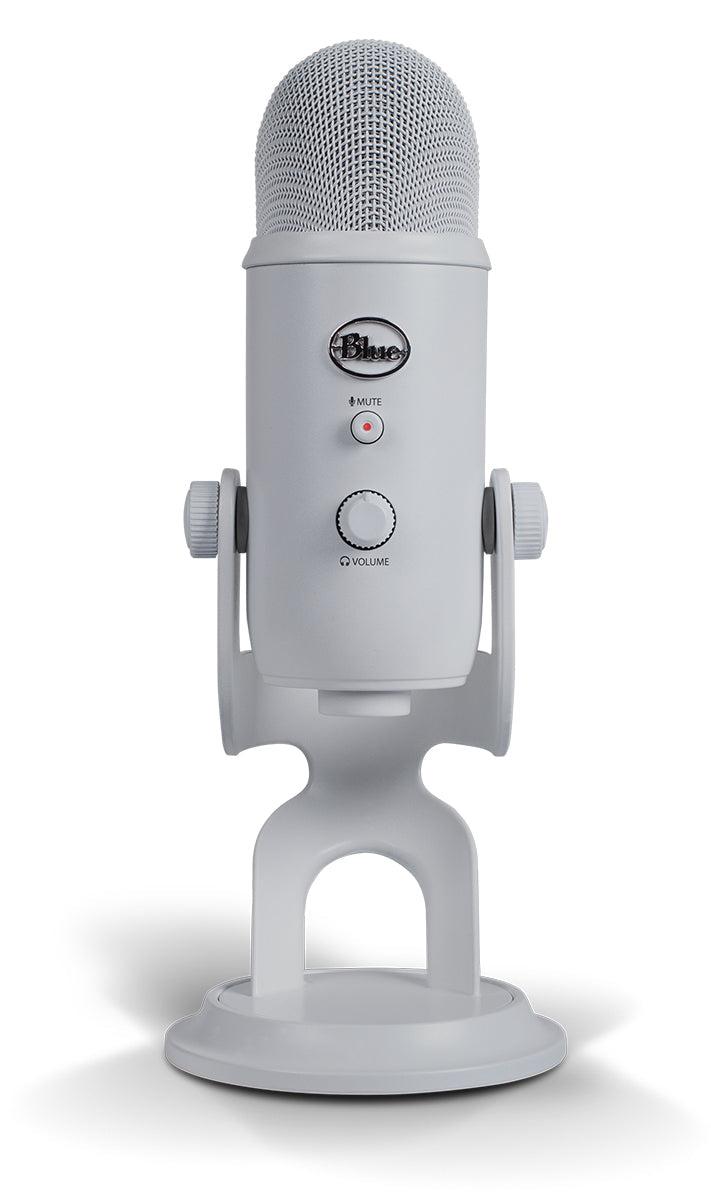 Blue Microphones Blue Yeti Usb Mic White Table Microphone