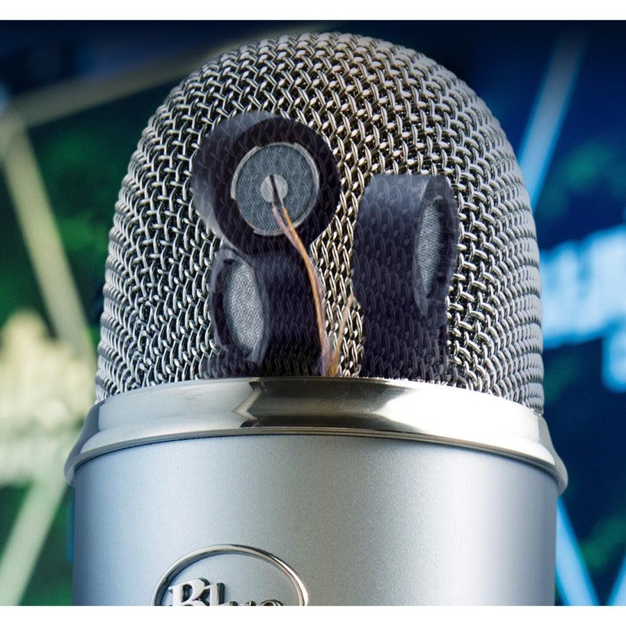 Blue Microphones Blue Yeti Usb Mic Silver Studio Microphone