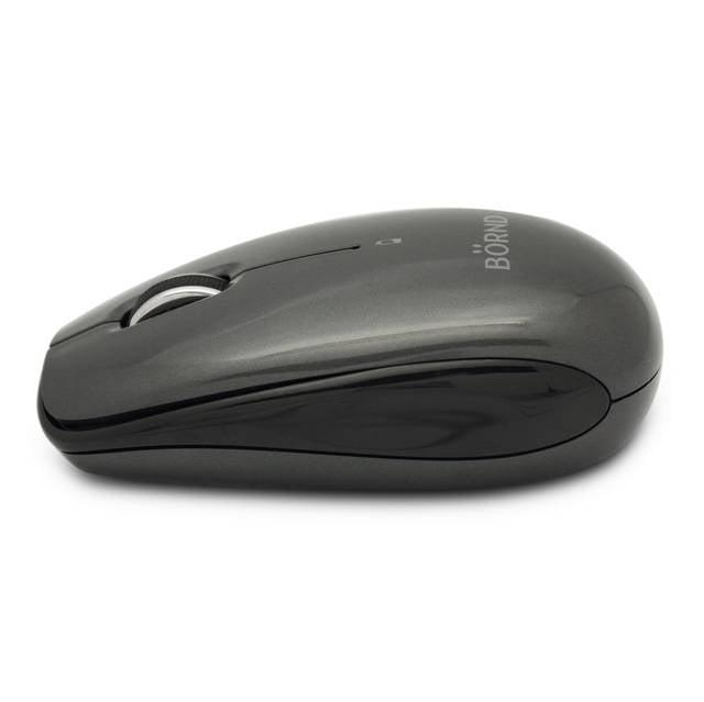 Bornd C170B Wireless Bluetooth 3.0 Optical Mouse (Black)