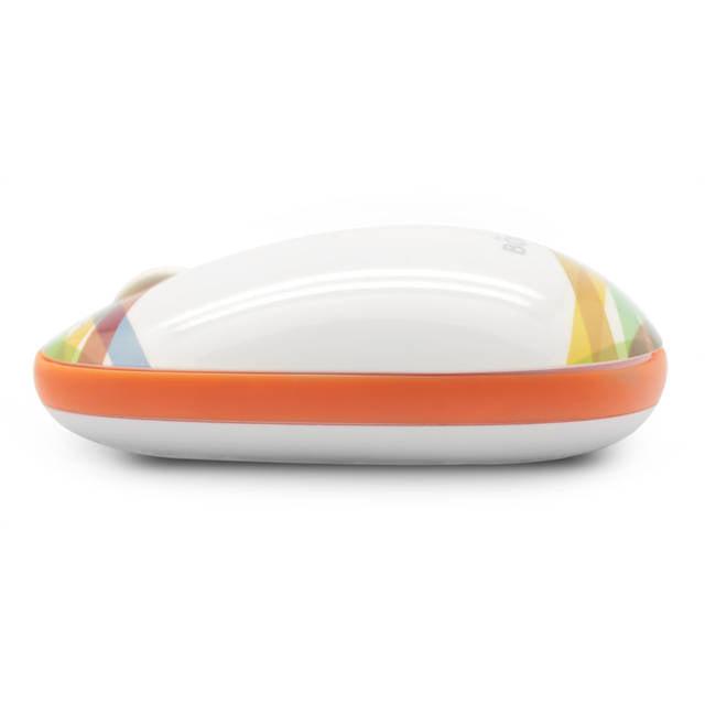 Bornd E220 Wireless 2.4Ghz Optical Mouse (Wide-Rainbow)