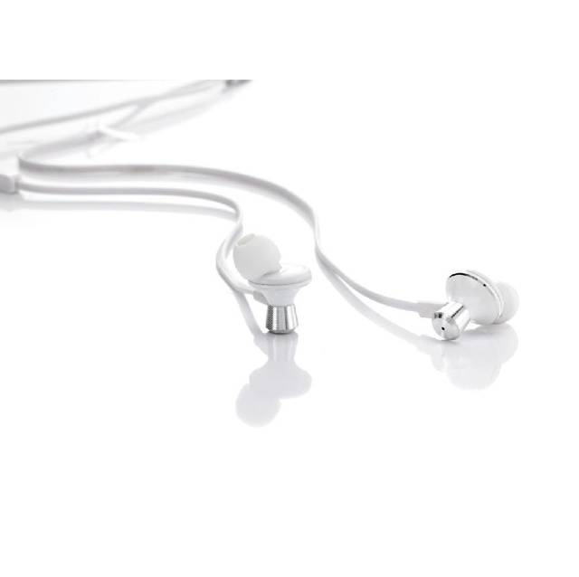 Bornd S630 Wired 3.5Mm In-Ear Stereo Earphone W/ Microphone (White)
