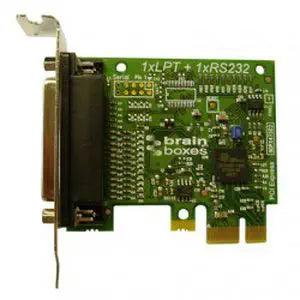 Brainboxes Parallel Port Printer Low Profile PCI Express Card PX-157