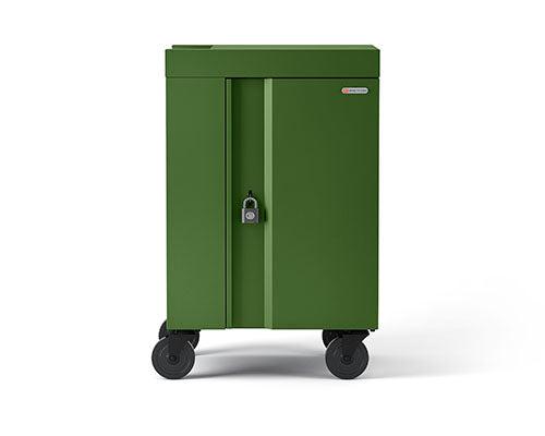 Bretford Cube Cart Mini Portable Device Management Cart Green