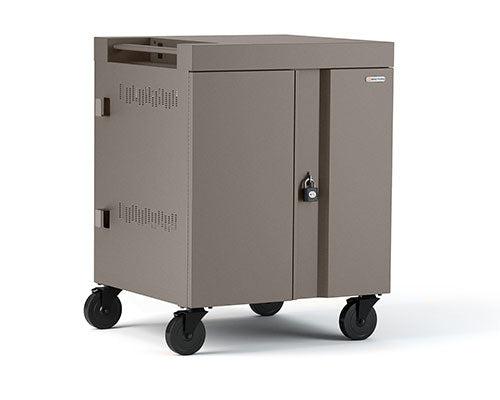Bretford Cube Cart Portable Device Management Cart Champagne