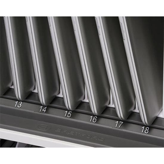 Bretford Core X Portable Device Management Cart Grey