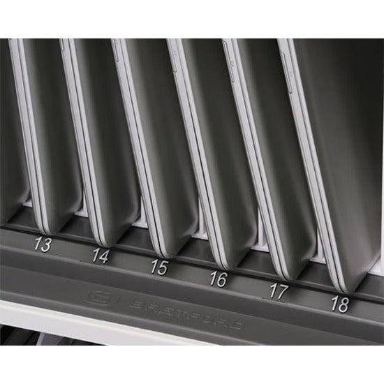 Bretford Core X Portable Device Management Cart Orange