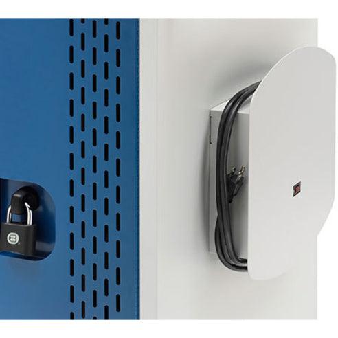 Bretford Core24Ms-Cttz Portable Device Management Cart/Cabinet Blue, White