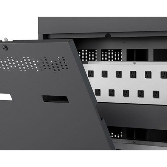 Bretford Cube Cart Portable Device Management Cart Champagne