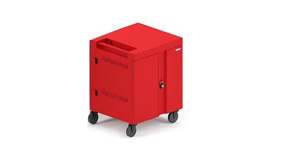 Bretford Tvc32 Portable Device Management Cart Red