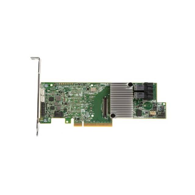 Broadcom Lsi Megaraid Sas 9361-8I 8-Port 12Gb/S Sata+Sas Pci-Express 3.0 Low Profile Raid Controller, Single