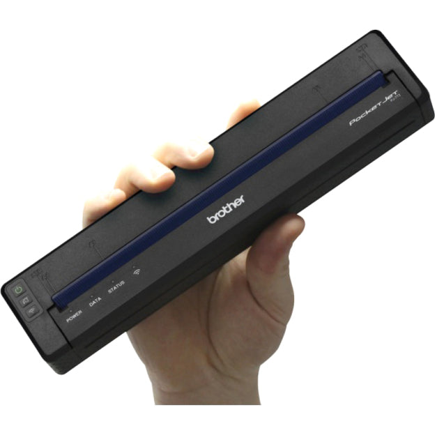 Brother PocketJet PJ773 Direct Thermal Printer - Monochrome - Portable - Plain Paper Print - USB - Wireless LAN