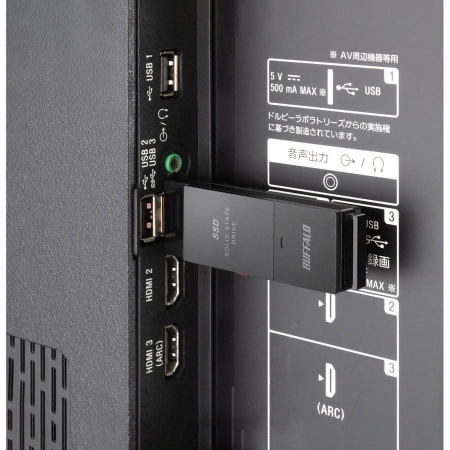 Buffalo Ssd-Put500U3B External Solid State Drive 500 Gb Black