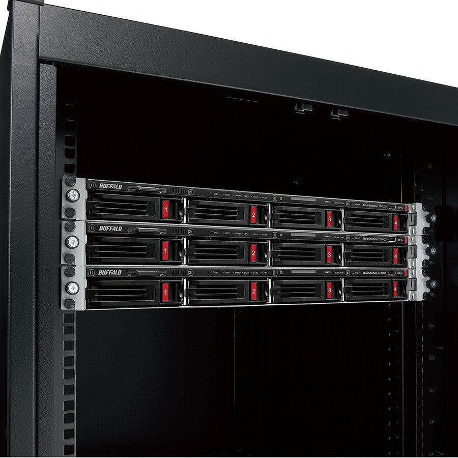 Buffalo TeraStation 6400RN 32TB Rackmount NAS Hard Drives Included + Snapshot TS6400RN3204