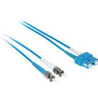 C2G 10M Sc/St Duplex 9/125 Single-Mode Fiber Patch Cable - Blue Fiber Optic Cable 393.7" (10 M)