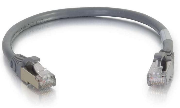C2G 1Ft. Cat6A Rj-45 Networking Cable Grey 0.3 M S/Ftp (S-Stp)