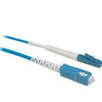 C2G 1M Lc/Sc Simplex 9/125 Single-Mode Fiber Patch Cable - Blue Fiber Optic Cable