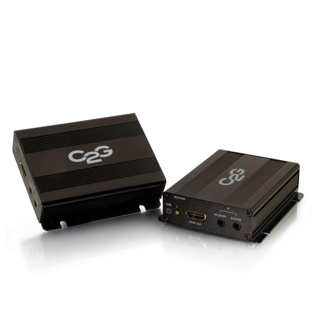C2G 29457 Av Extender Av Transmitter & Receiver Black