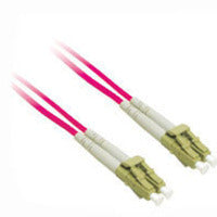 C2G 2M Lc/Lc Duplex 50/125 Multimode Fiber Patch Cable Fibre Optic Cable Red