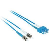 C2G 2M Sc/St Duplex 9/125 Single-Mode Fiber Patch Cable - Blue Fiber Optic Cable 78.7" (2 M)