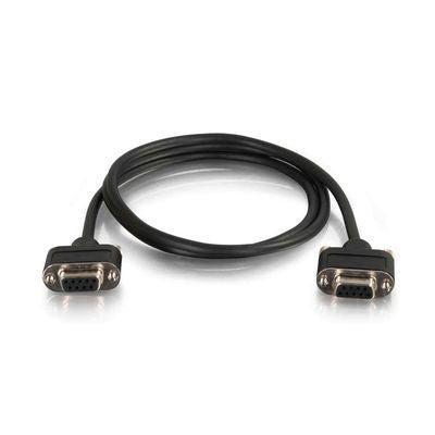 C2G 3Ft Cmg-Rated Db9 Serial Cable Black 0.9144 M
