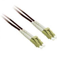C2G 3M Lc/Lc Duplex 9/125 Single-Mode Fiber Patch Cable Fibre Optic Cable Black