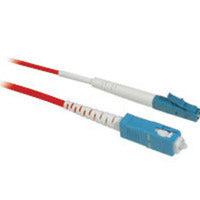 C2G 3M Lc/Sc Simplex 9/125 Single-Mode Fiber Patch Cable - Red Fiber Optic Cable 118.1" (3 M)