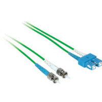 C2G 3M Sc/St Duplex 9/125 Single-Mode Fiber Patch Cable Fibre Optic Cable Green