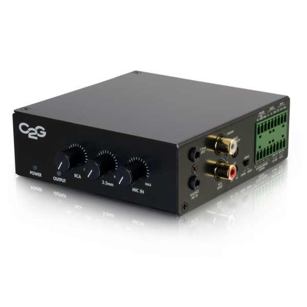 C2G 40880 Audio Amplifier Home Black