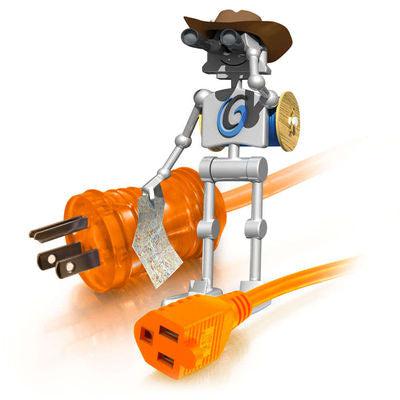 C2G 48061 Power Cable Orange 15 M Nema 5-15P Nema 5-15R