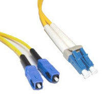 C2G 4M Usa Lc/Sc Duplex 9/125 Single-Mode Fiber Patch Cable Fibre Optic Cable Yellow