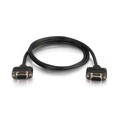 C2G 52157 Serial Cable Black 1.8 M Db9 M Db9 F