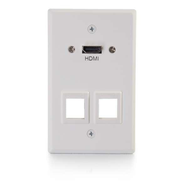 C2G 60161 Wall Plate/Switch Cover White