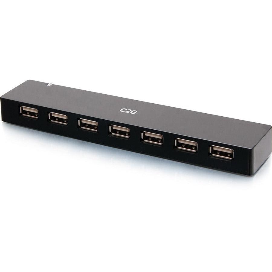 C2G 7-Port Usb-A Hub With 5V 3A Power Supply