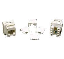 C2G Cat5E Rj45 Keystone Jack White