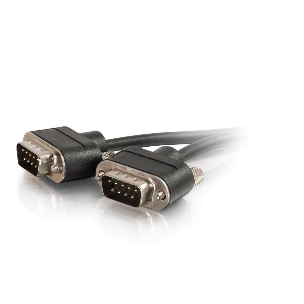 C2G Db9, M/M, 1M Serial Cable Black