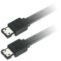 C2G External Serial Ata Cable 2M Sata Cable Black
