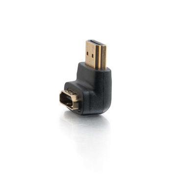 C2G Hdmi M/F, 90° Black