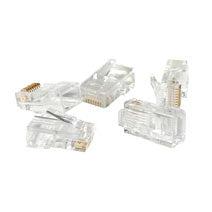 C2G Rj45 Cat5 Modular Plug For Round Stranded Cable 50Pk