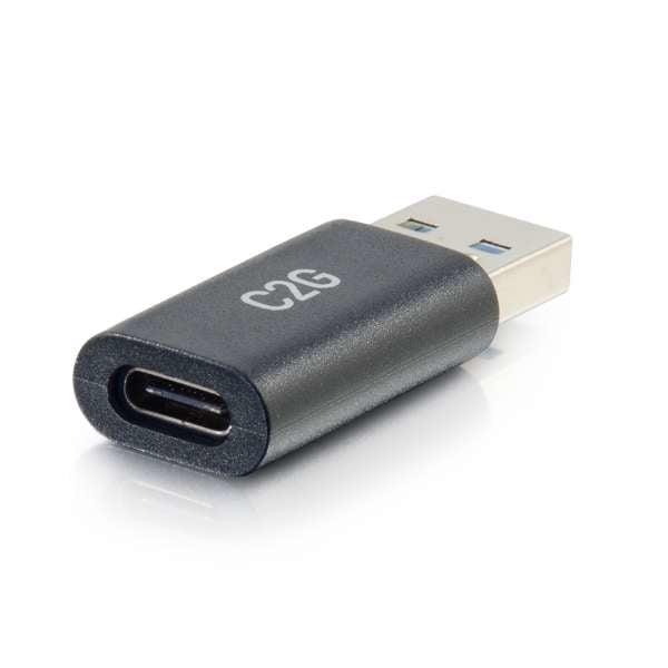 C2G Usb-C® Female To Usb-A Male Superspeed Usb 5Gbps Adapter Converter