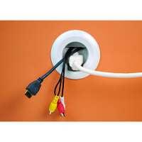 C2G Wiremold Flat Screen Tv Cord And Cable Power Kit