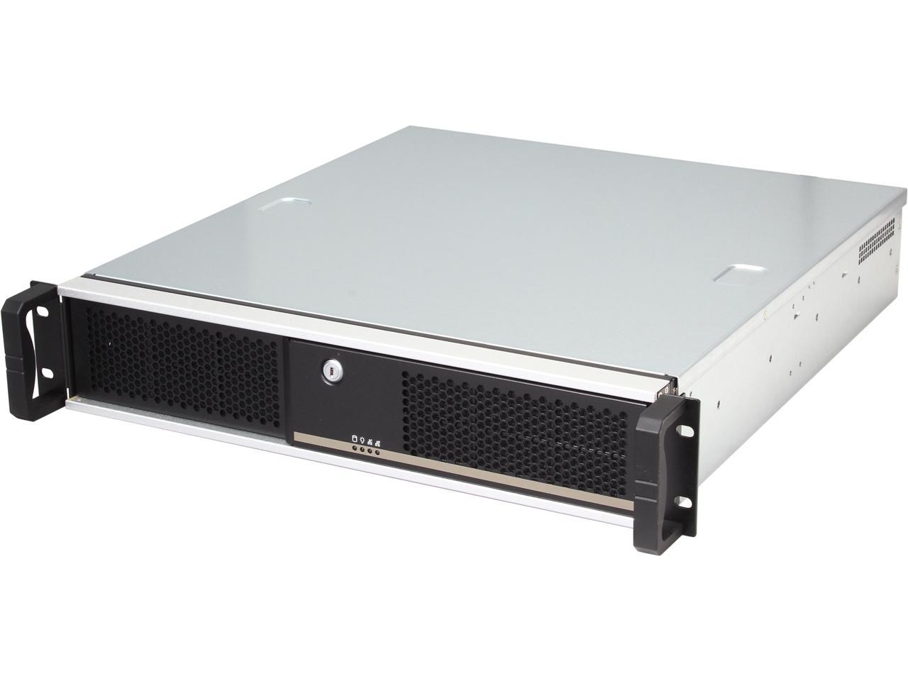 Chenbro Rm24100-L2 1.0Mm Sgcc 2U Rackmount Advanced Industrial Server Case 1 External 5.25" Drive Bays
