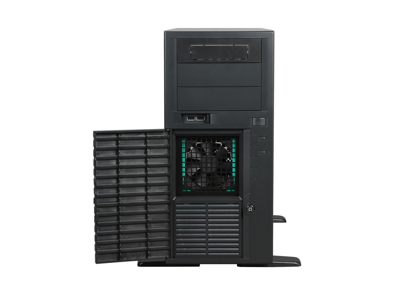 Chenbro Sr10569-Co 0.8Mm Secc Pedestal Main Streaming Server/Workstation Chassis 3 External 5.25" Drive Bays