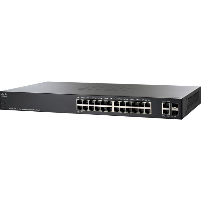 Cisco Cert Refurb Sg200-26P,26Port Gigabit Poe Smart Cisco Warr
