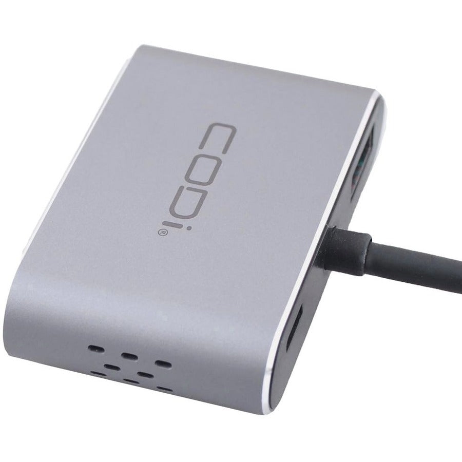 CODi 4-In-1 USB-C Display Adapter (HDMI, VGA, USB-C PD, USB-A 3.0) A01063M