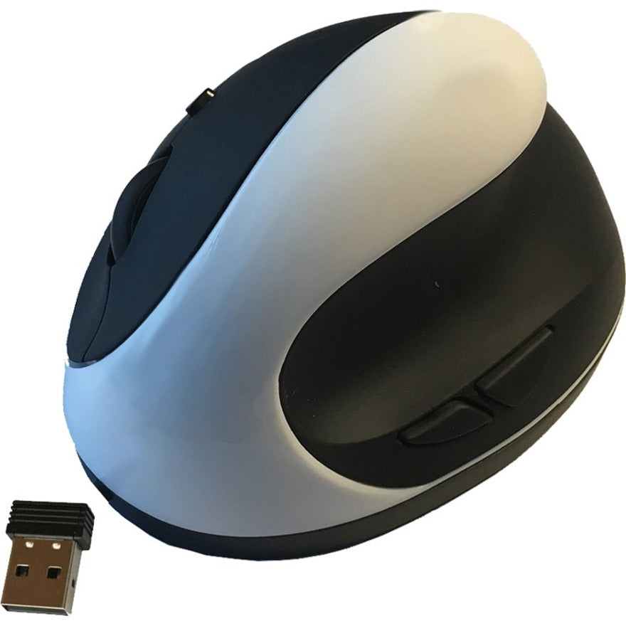 COMFI II WIRELESS ERGONOMIC COMPUTER MOUSE WHITE EM011-WW