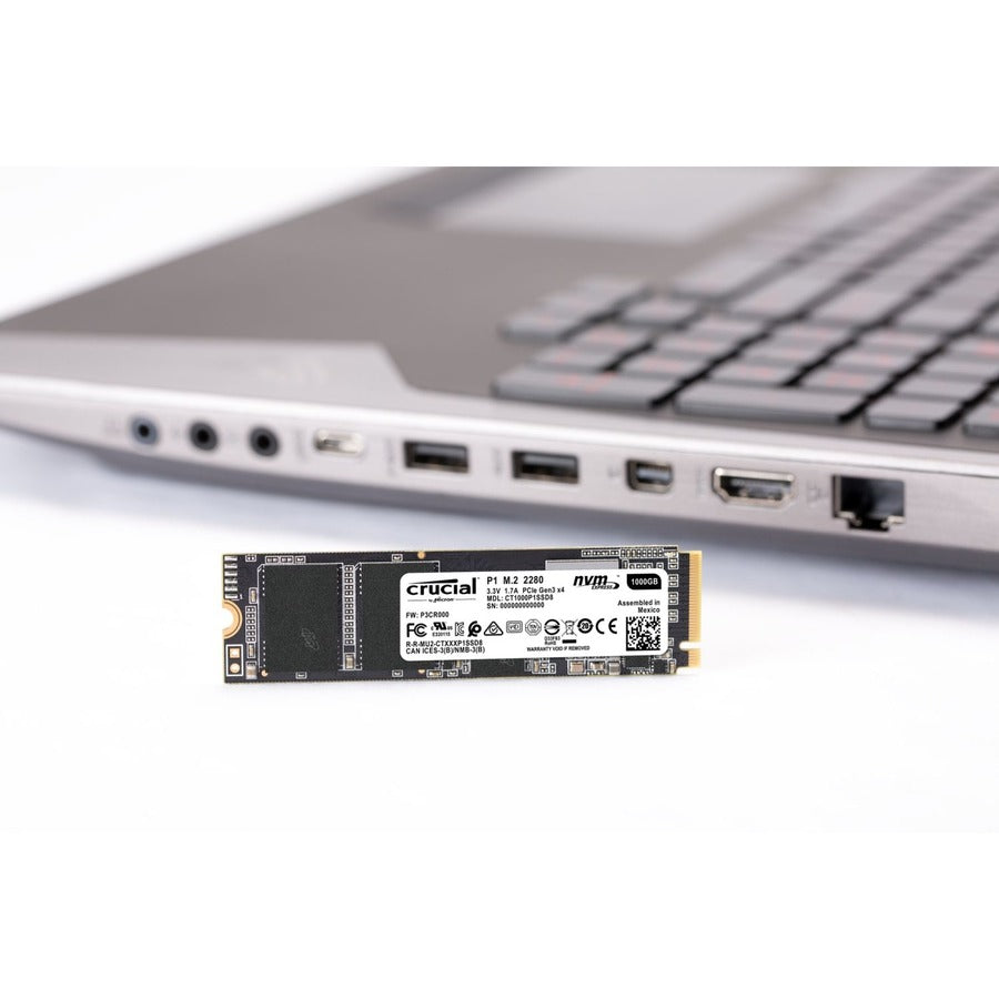 CRUCIAL/MICRON - IMSOURCING 1 TB Solid State Drive - M.2 2280 Internal - PCI Express CT1000P1SSD8