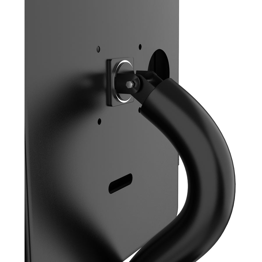 CTA Digital Premium Height-Adjustable Floor-to-Desk Security Kiosk for Tablets PAD-PARAFD