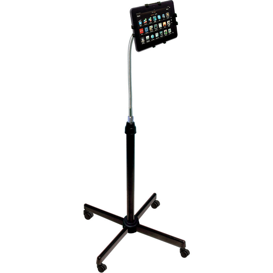 CTA Universal Height-Adjustable Gooseneck Floor Stand for Tablets PAD-UAFS